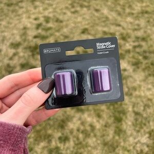 BrüMate Limited Edition Violet Crush Straw Covers